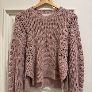 Joie Women's Mauve Knit Sweater